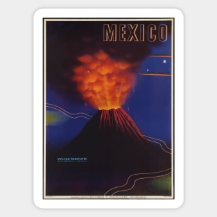 Mexico Volcano Sticker